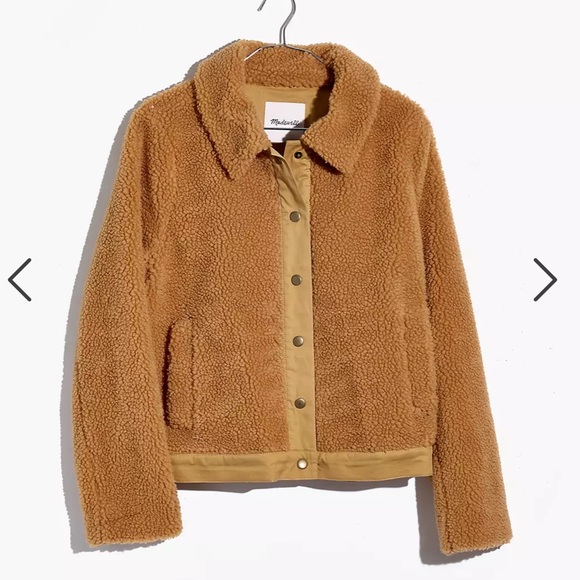 Madewell Jackets & Blazers - Madewell Sherpa Portland jacket size small NWT